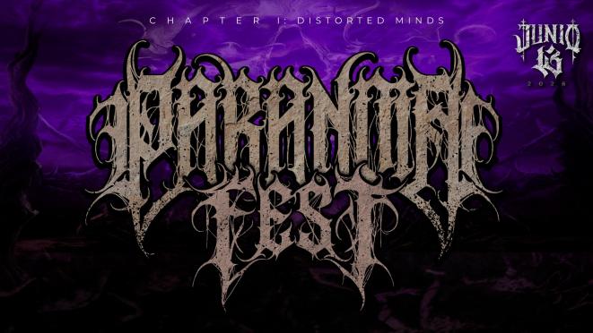Cartel oficial de Paranoia Fest